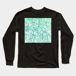 Amazing green and blue design Long Sleeve T-Shirt